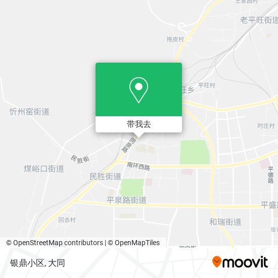 银鼎小区地图