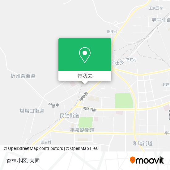 杏林小区地图