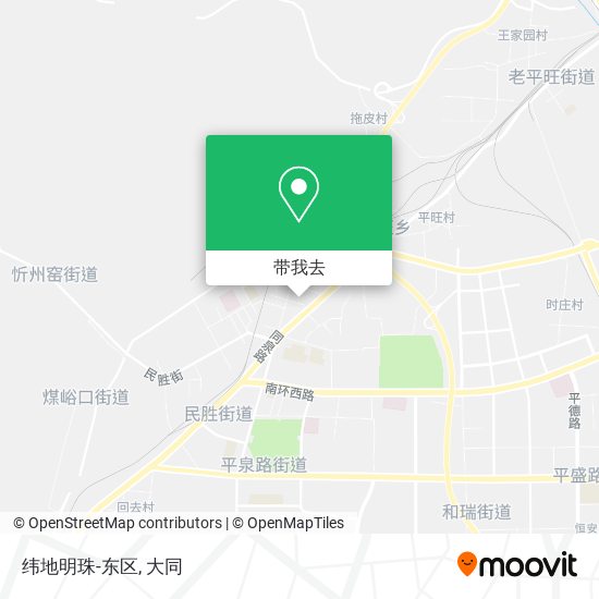 纬地明珠-东区地图