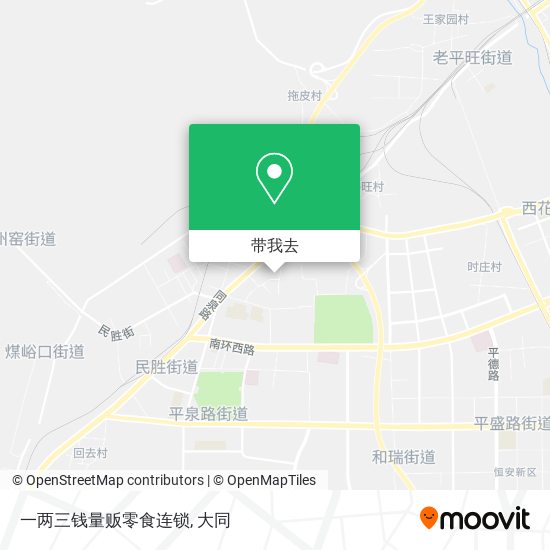一两三钱量贩零食连锁地图