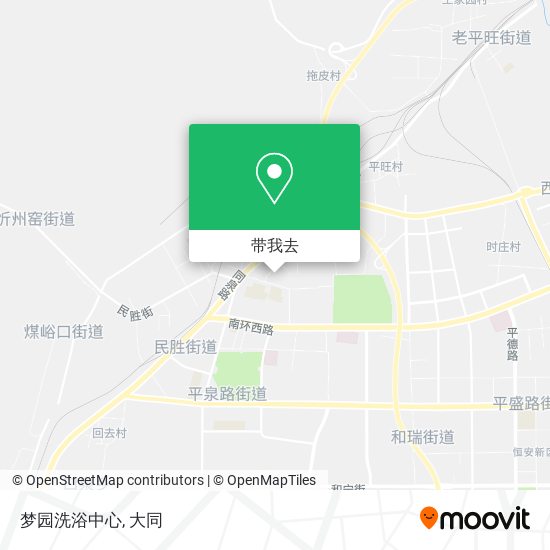 梦园洗浴中心地图