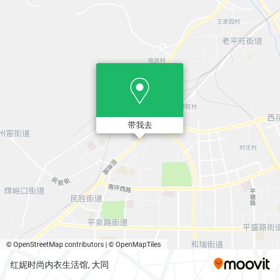 红妮时尚内衣生活馆地图