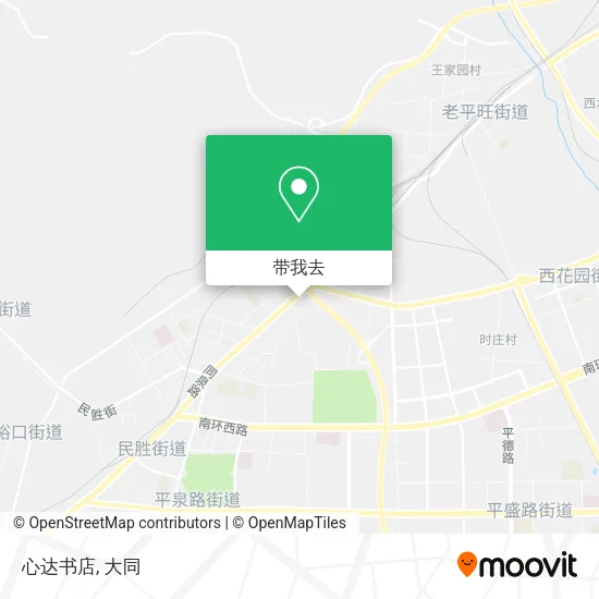 心达书店地图