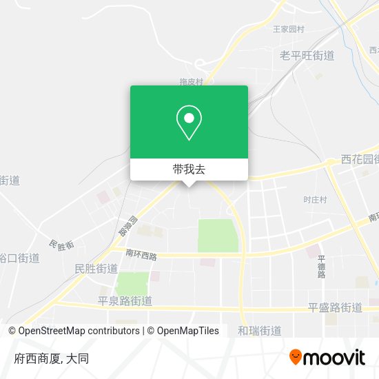 府西商厦地图