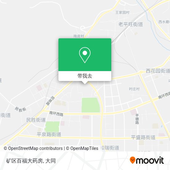 矿区百福大药房地图