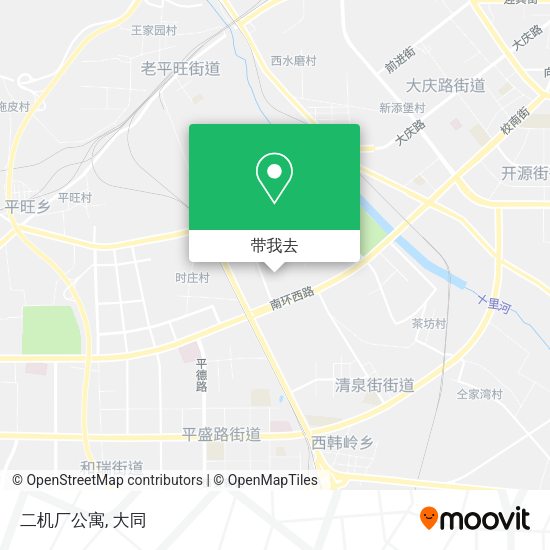二机厂公寓地图