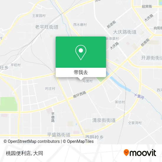 桃园便利店地图