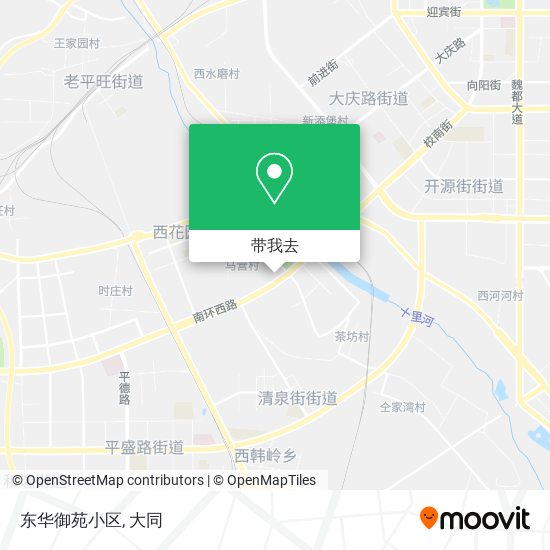 东华御苑小区地图