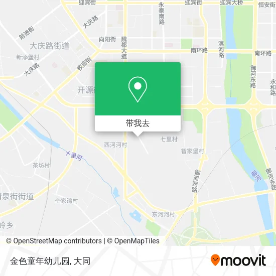 金色童年幼儿园地图