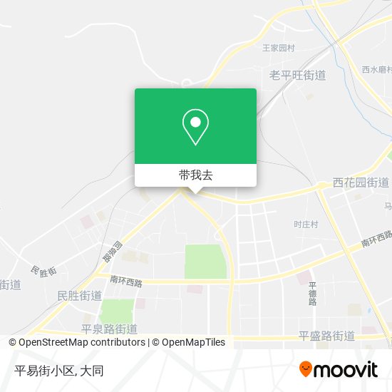 平易街小区地图