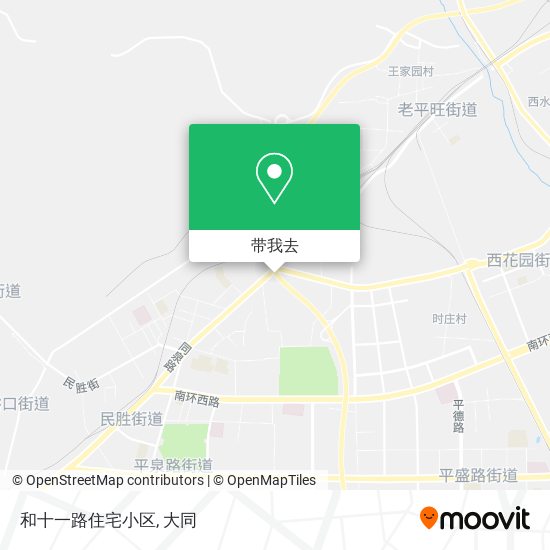 和十一路住宅小区地图