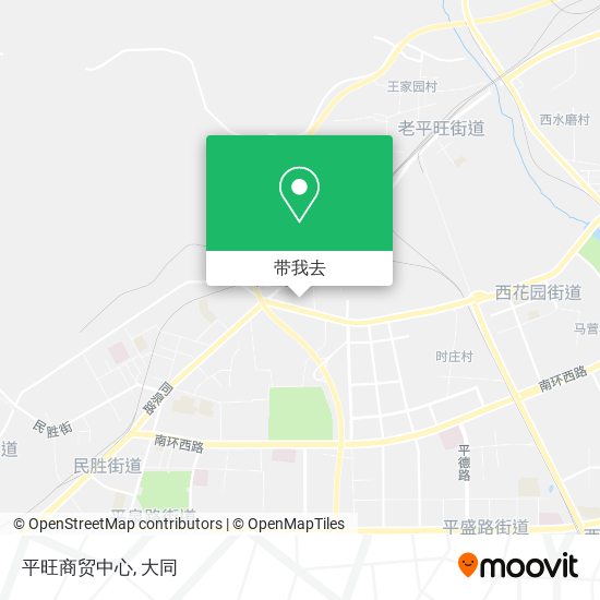 平旺商贸中心地图