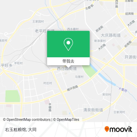 右玉粗粮馆地图
