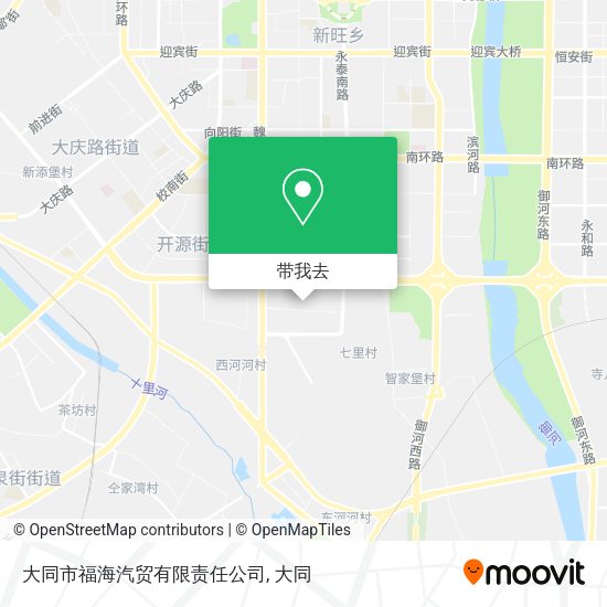 大同市福海汽贸有限责任公司地图