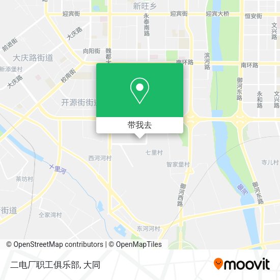 二电厂职工俱乐部地图