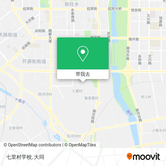 七里村学校地图