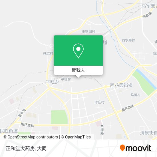正和堂大药房地图