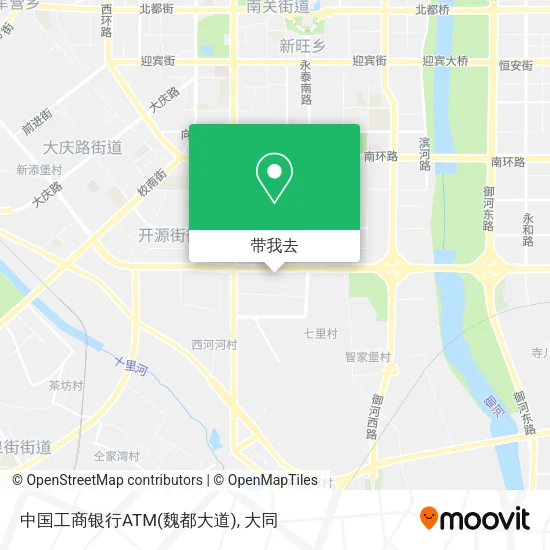 中国工商银行ATM(魏都大道)地图