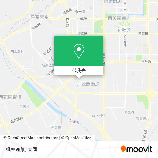 枫林逸景地图