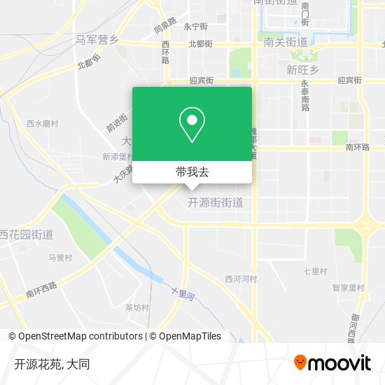 开源花苑地图