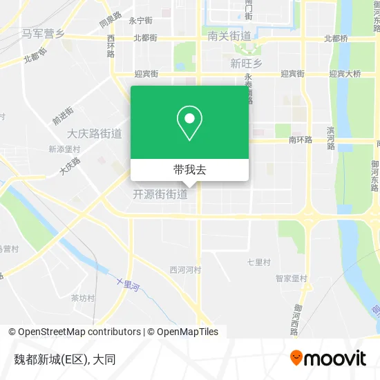 魏都新城(E区)地图