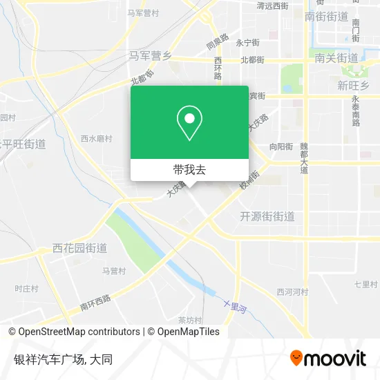 银祥汽车广场地图