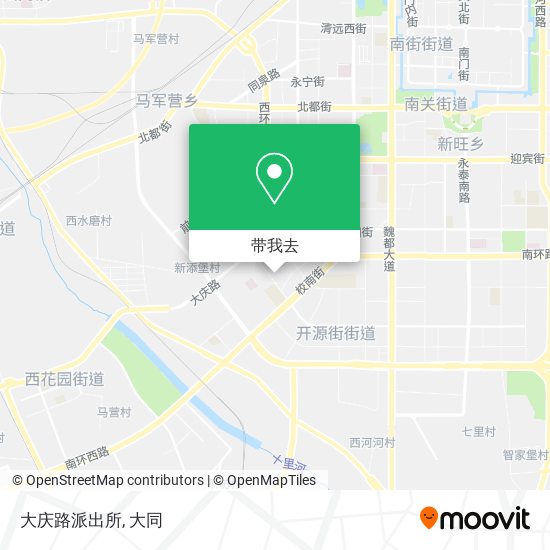 大庆路派出所地图