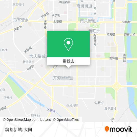 魏都新城地图