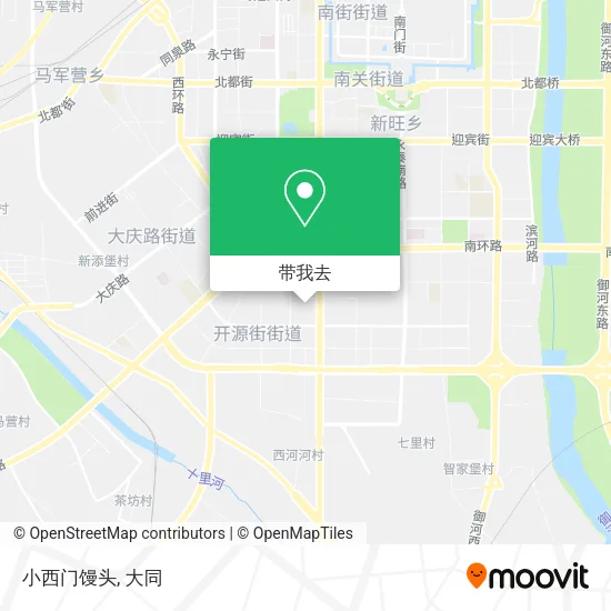 小西门馒头地图