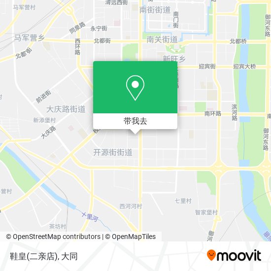 鞋皇(二亲店)地图