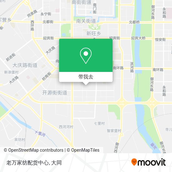 老万家纺配货中心地图