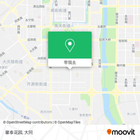 馨泰花园地图