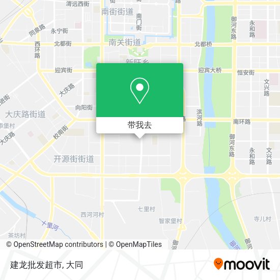 建龙批发超市地图