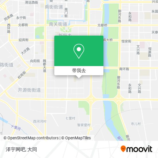 泽宇网吧地图