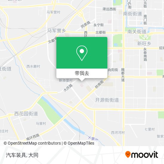 汽车装具地图