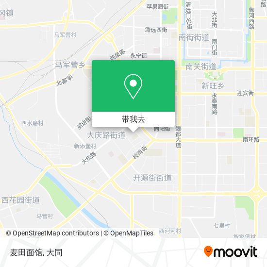 麦田面馆地图
