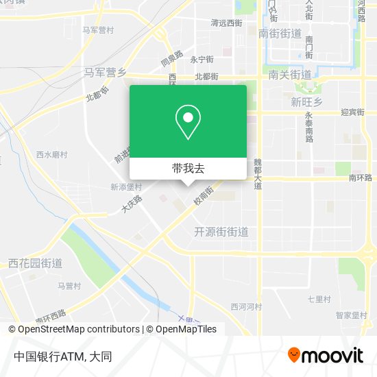 中国银行ATM地图