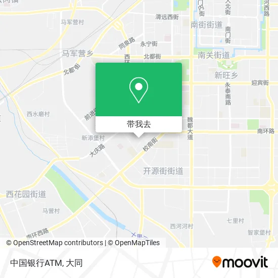 中国银行ATM地图