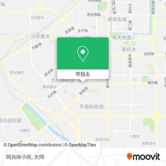 同兴街小区地图