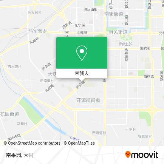 南果园地图