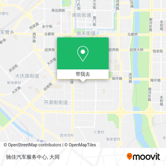 驰佳汽车服务中心地图