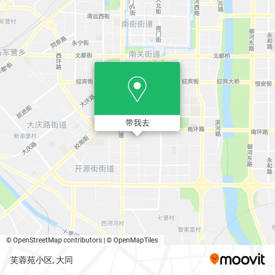 芙蓉苑小区地图