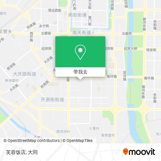 芙蓉饭店地图