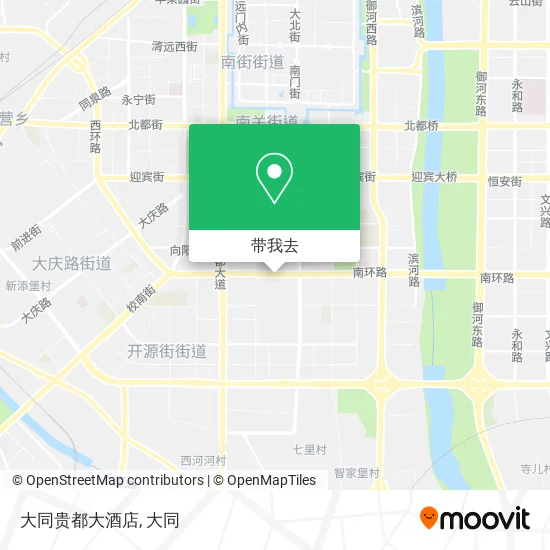 大同贵都大酒店地图