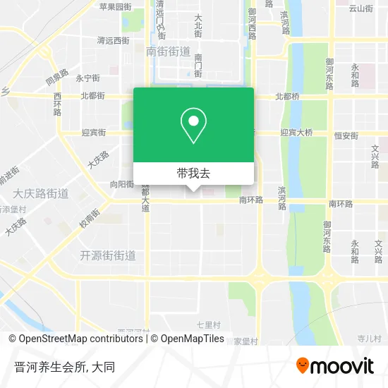 晋河养生会所地图