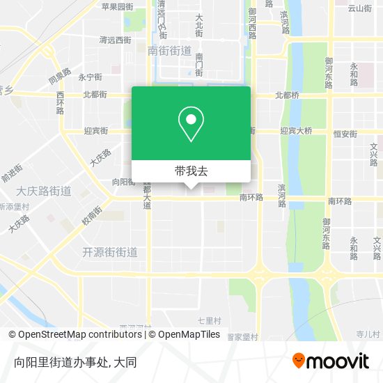 向阳里街道办事处地图