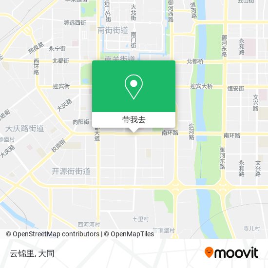 云锦里地图
