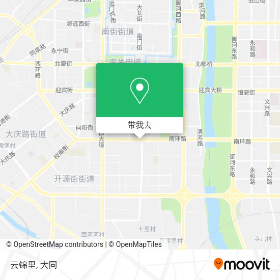 云锦里地图