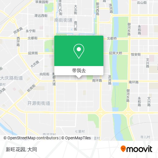 新旺花园地图