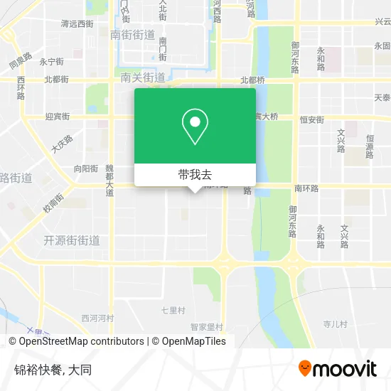 锦裕快餐地图